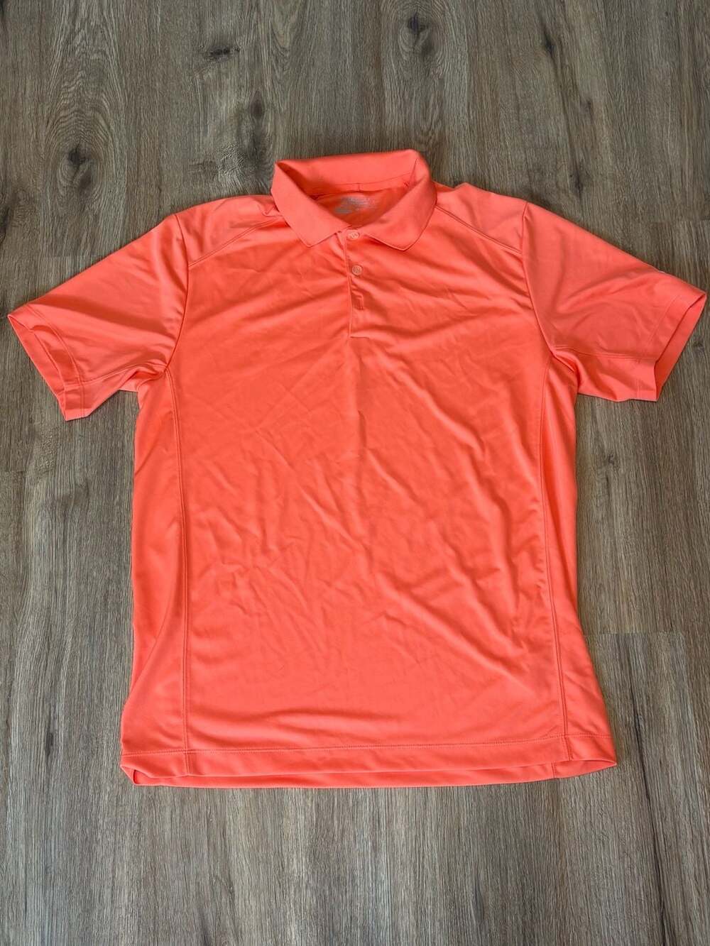 Nike Golf Tour Performance Dri-Fit Coral Pink Short Sleeve Polo Shirt Men's Larg